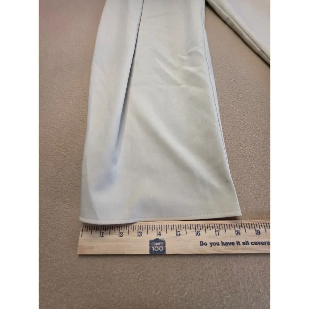 Zara Single-Pleat Barrel-Leg Balloon Trouser Pants Cream Sz XS Wide-Leg
